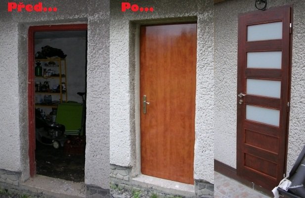 Výměna dveří a zárubní